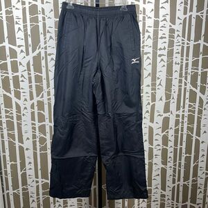 Mizuno Boys Black Nylon Wind Pants sz XL